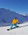 Snowboarding in Switzerland