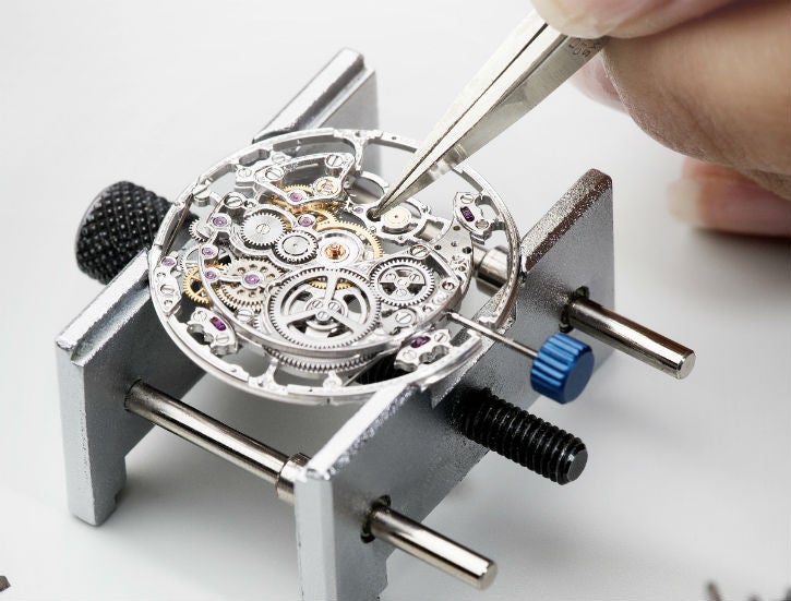 vacheron constantin luxury watch being made