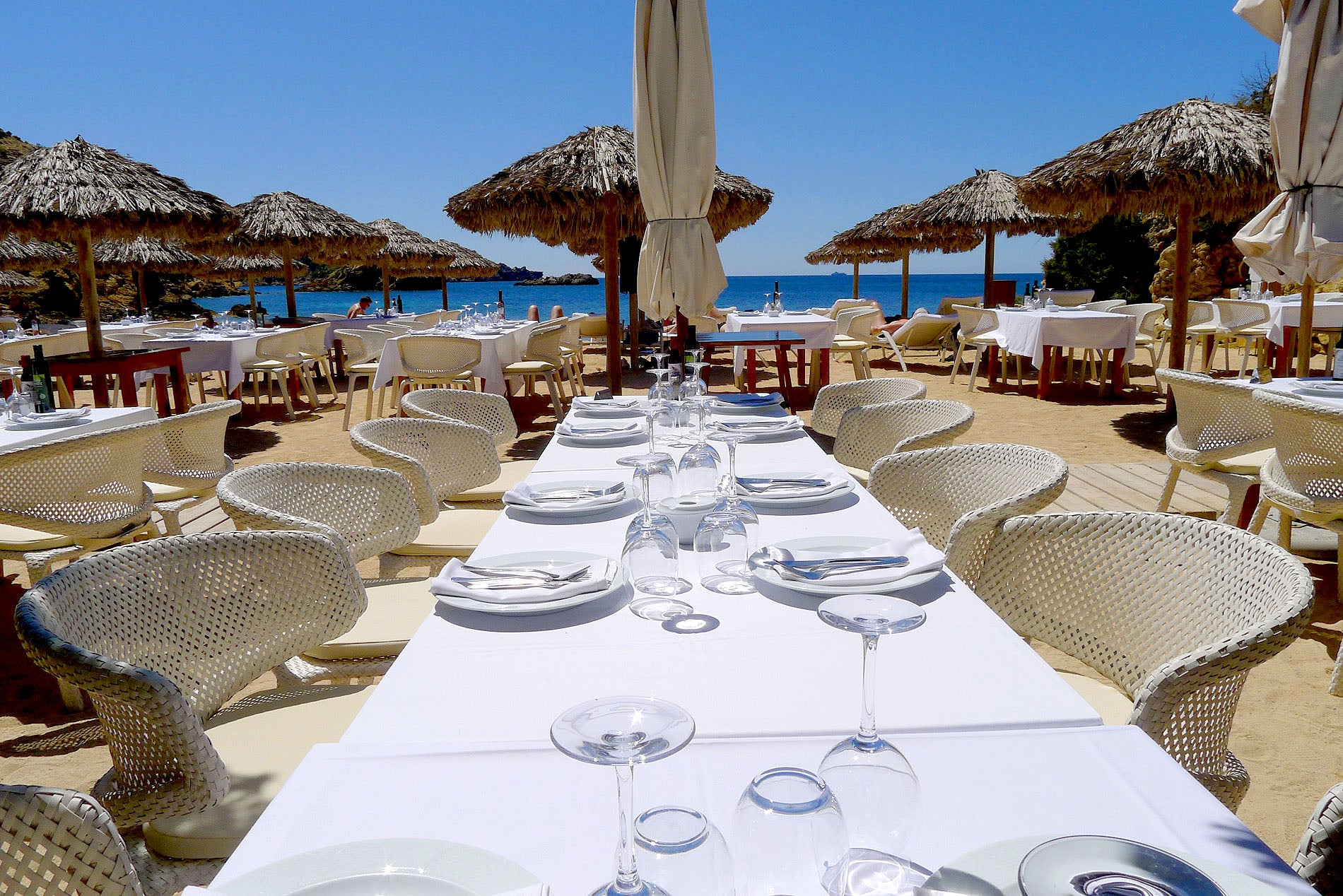 es torrent restaurant outside, interior, ibiza, fine dining, fives 5 best restaurants in ibiza