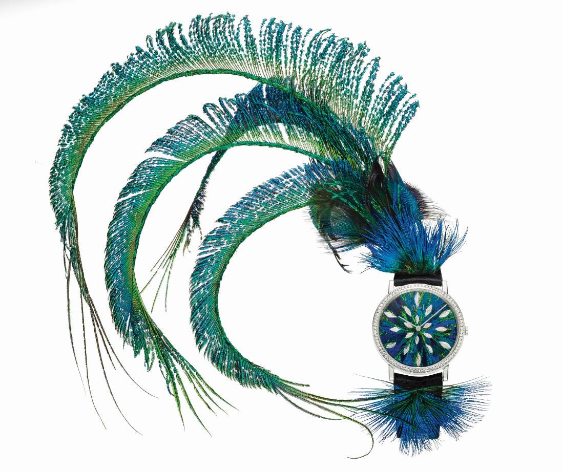 Piaget Altiplano Radiant Feather Marquetry