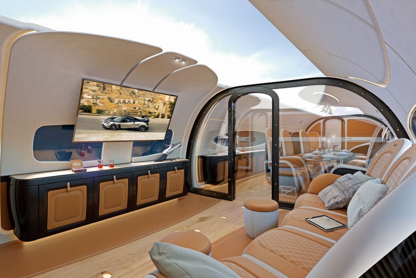 Airbus Corporate Jets and Pagani Automobili Join Forces