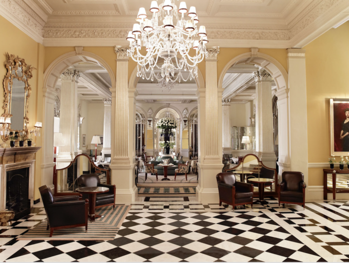 claridge's hotel foyer London