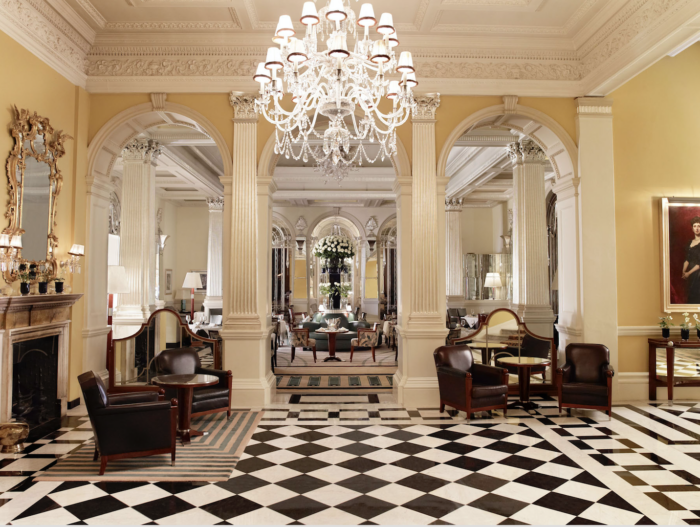 claridge's hotel foyer