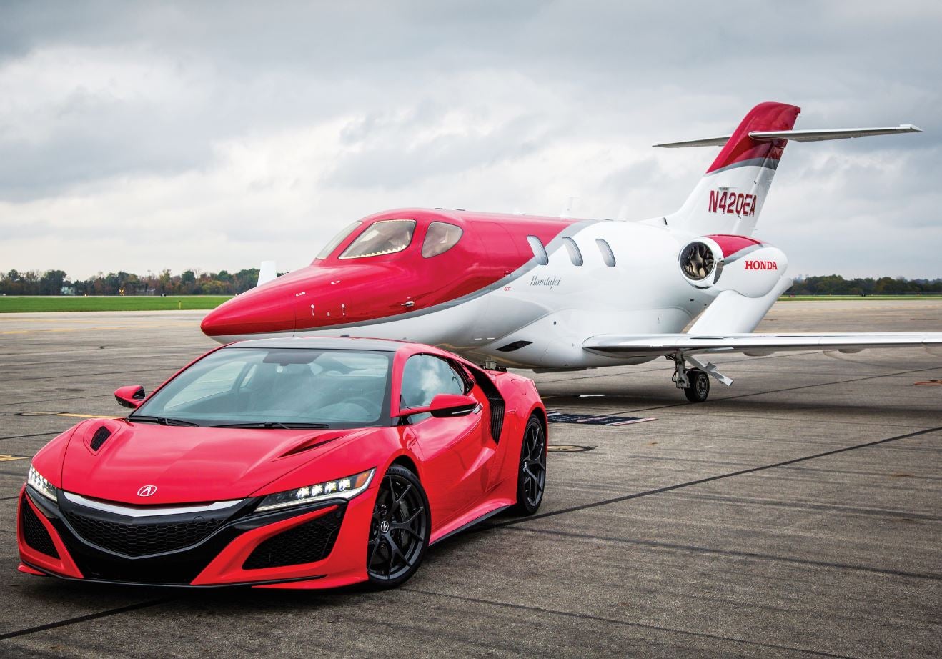 Acura and HondaJet Team Up for High-Octane Experience