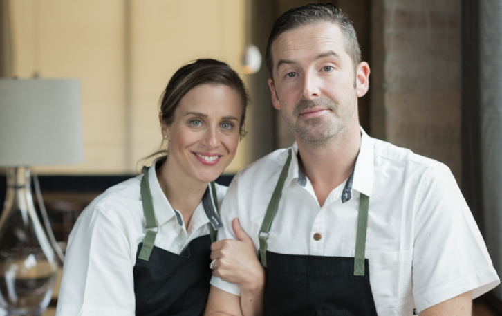 John and Karen Urie Shields of Smyth + The Loyalist, one of the best restaurants in Chicago