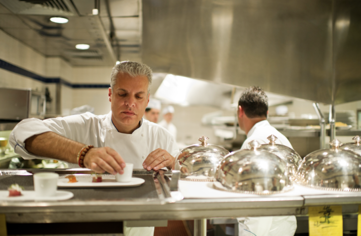 Chef Eric Ripert at La Bernadin