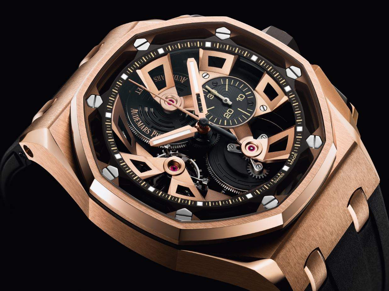 Audemars piguet royal oak offshore outlet tourbillon chronograph 25th anniversary