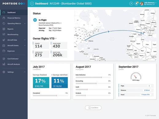 Portside: The Software Solution for Jet Owners