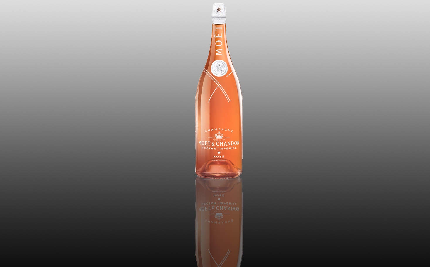 Virgil Abloh Off-White Moet & Chandon Nectar Imperial Rose