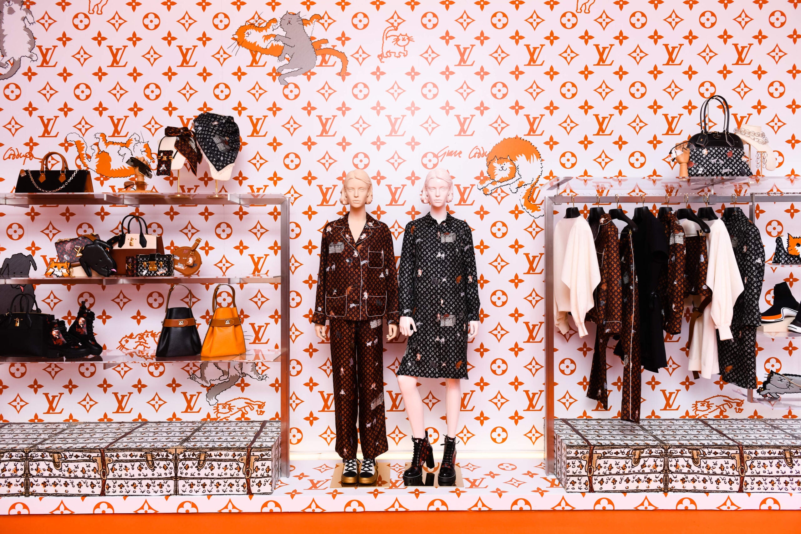 Grace Coddington Collaborates on a Pet-Inspired Capsule Collection for Louis  Vuitton - WSJ