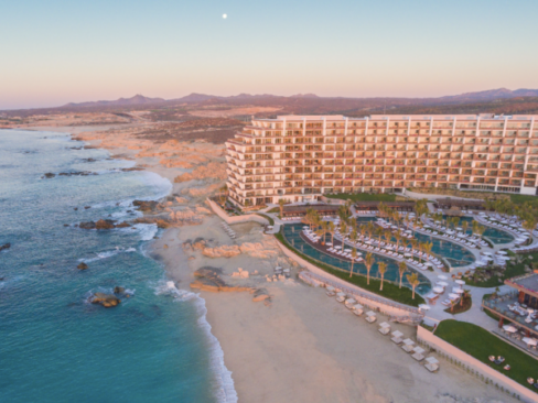 Birds eye view of the Grand Velas Resort