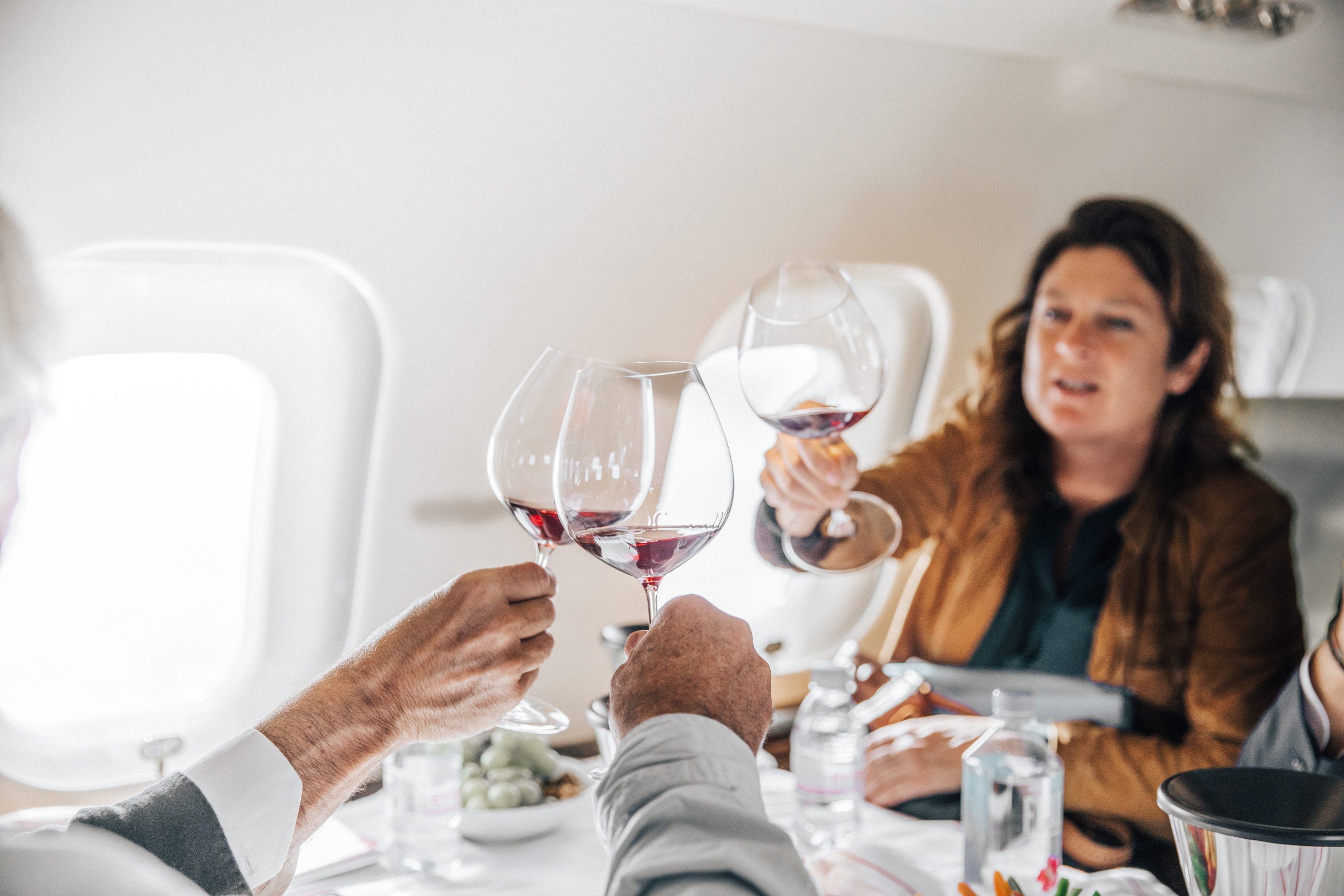 Wine on Airplanes