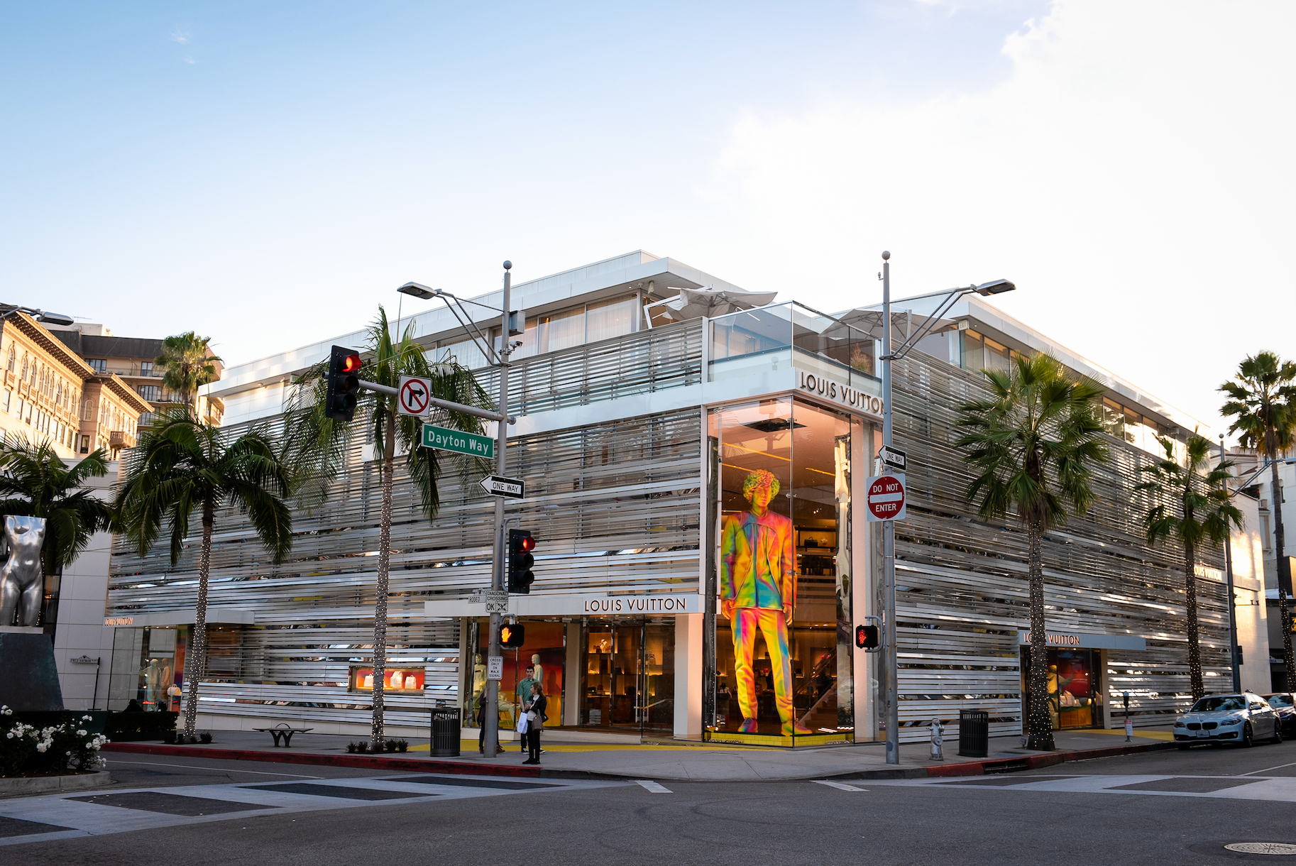 Louis Vuitton Beverly Center store, United States