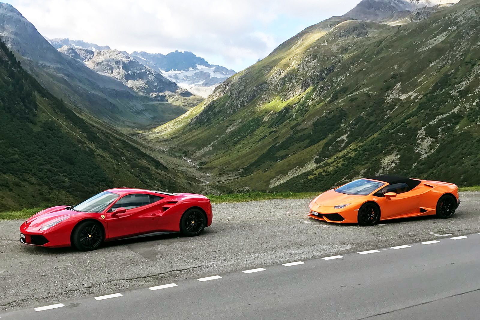 The Ultimate Supercar Tour of the Swiss Alps