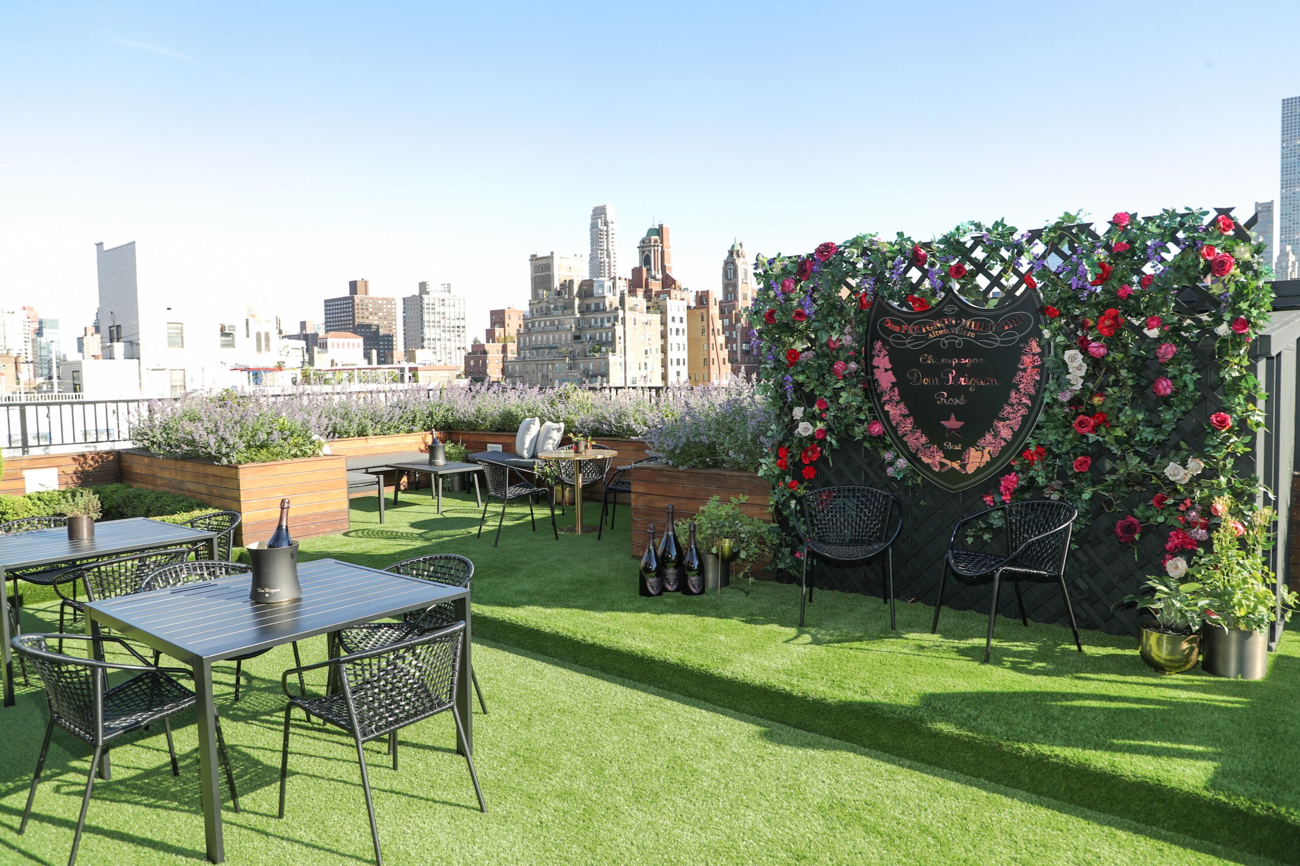 Dom Pérignon Opens Rooftop Garden at The Surrey