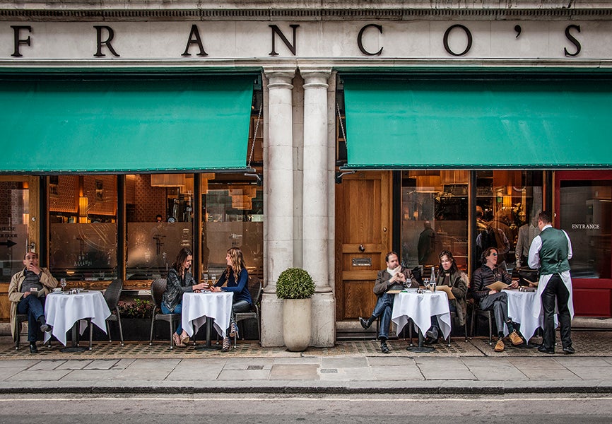 Franco's Restaurant Reopens After Extensive Redesign