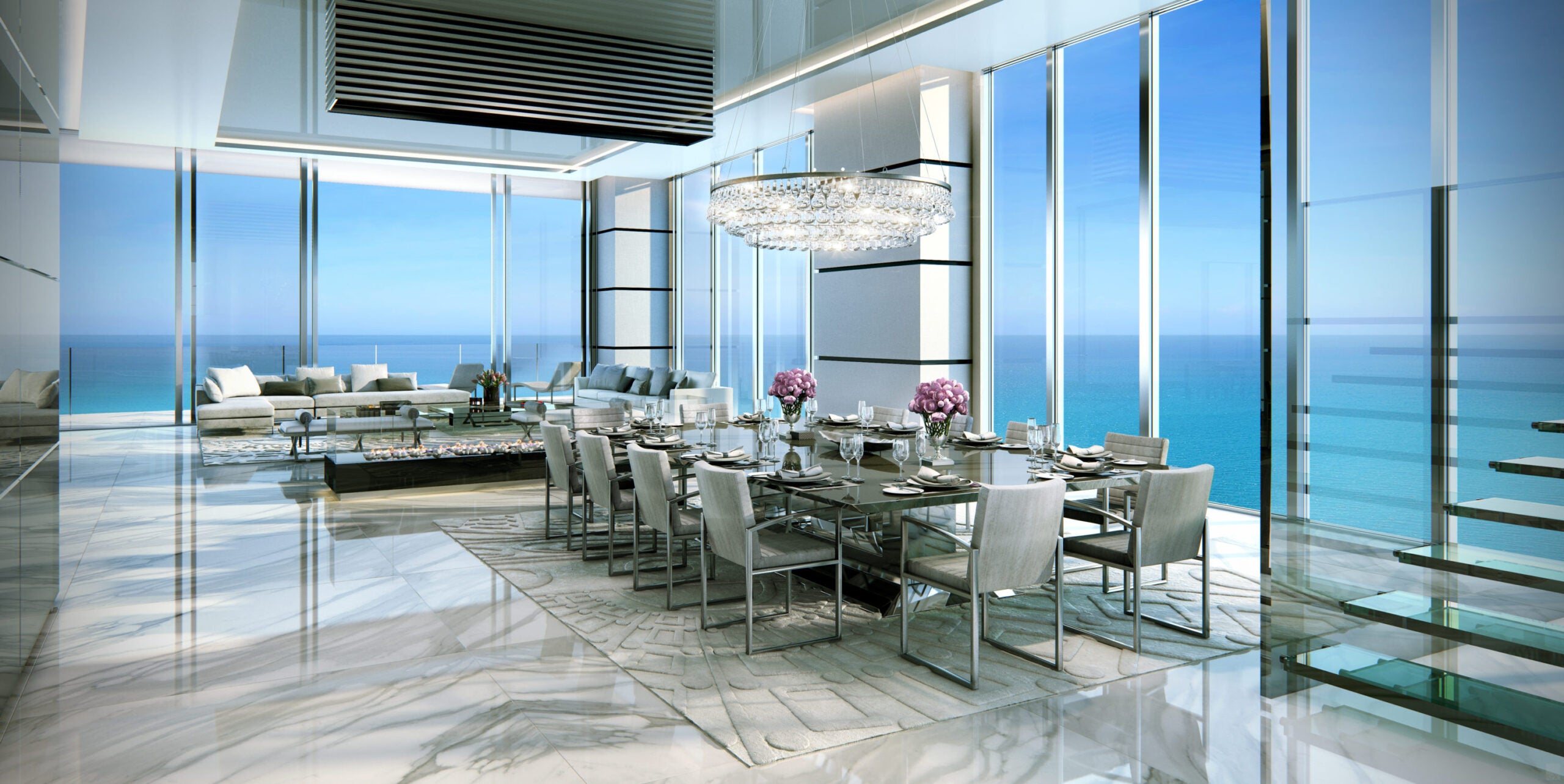 Triplex Residence E, Turnberry Ocean Club, Florida