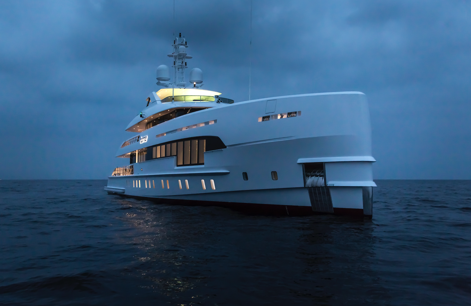 Inside The World's First Fast Hybrid Yacht, Home