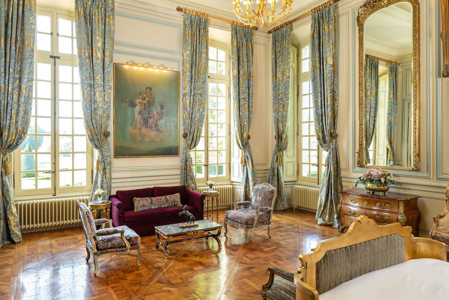 The Baron’s Suite, Hotel Château Du Grand Lucé, France