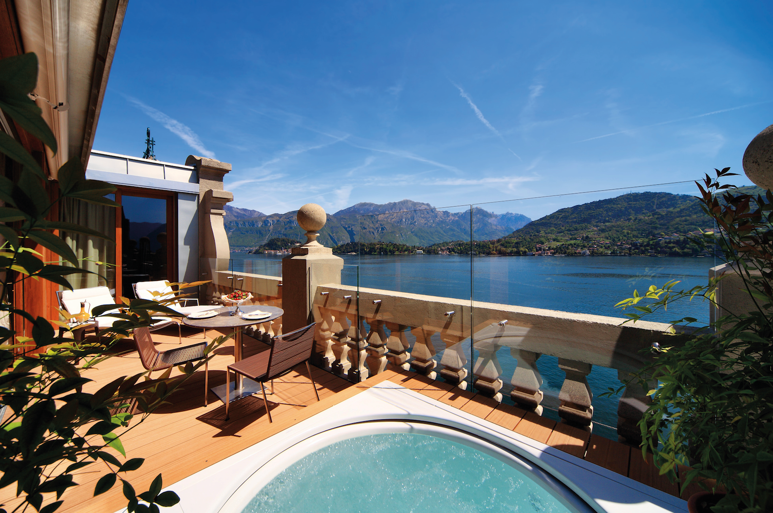 Rooftop Penthouse, Grand Hotel Tremezzo, Lake Como