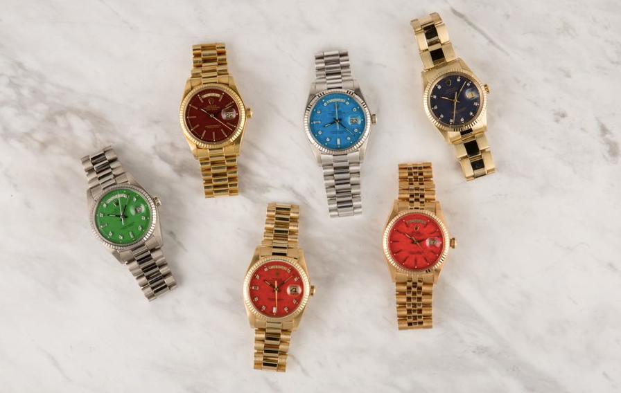 This is the World’s Only Rolex Stella Dial Watch Collection