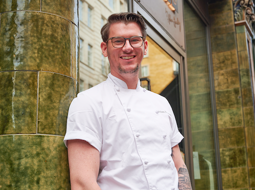 Adam handling awarded Michelin star iin UK and Ireland Guide 2022