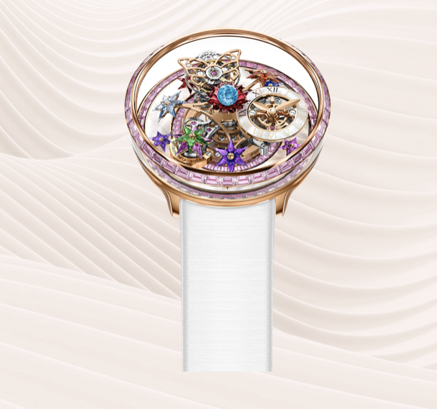 Parmigiani Fleurier Shines with the Tonda 1950 Flying Tourbillon Double  Rainbow - Cellini