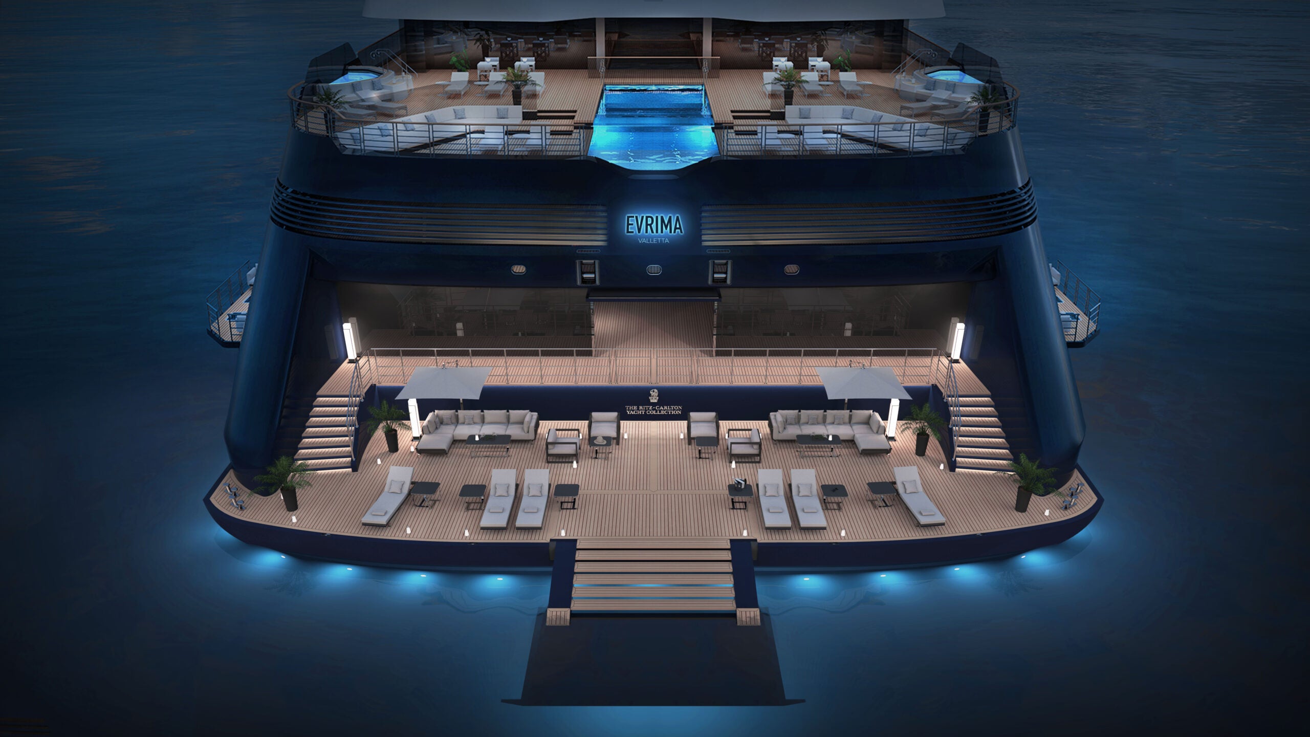 Ritz-Carlton Has Finally Launched It's New Luxury Superyacht