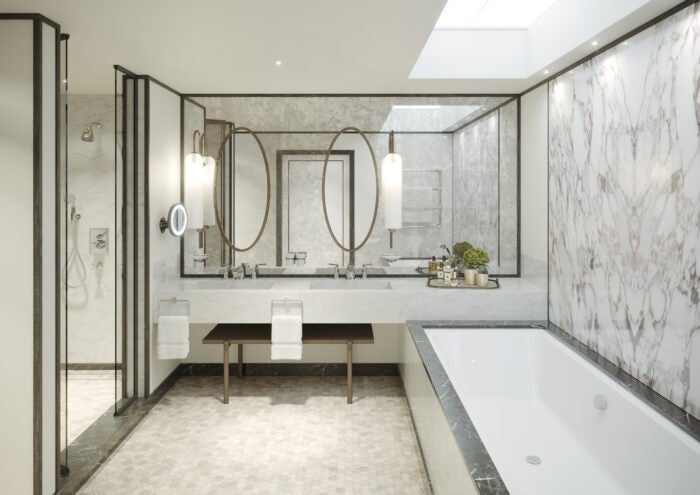 Mayfair Townhouse Penthouse Suite Bathroom