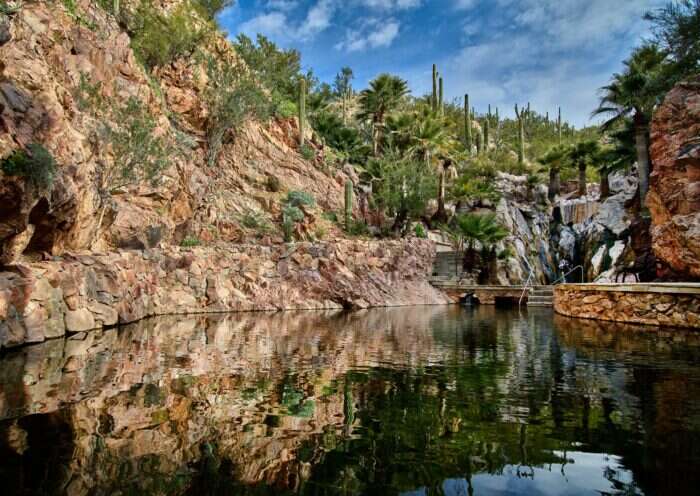 Castle Hot Springs natural rock pools