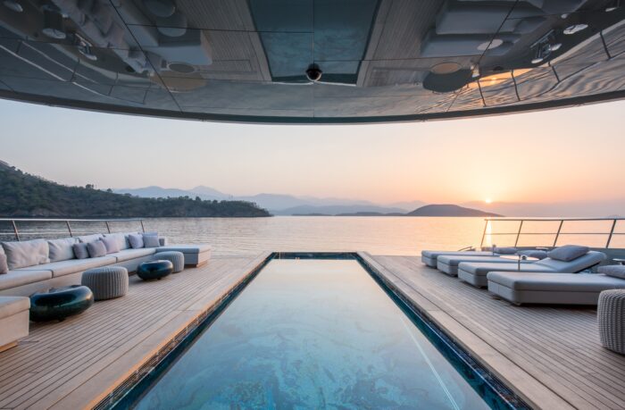 best superyacht sundeck