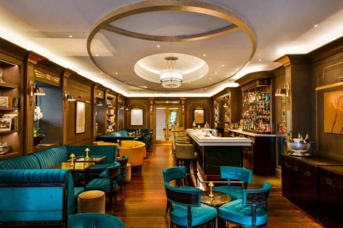 The Churchill Bar interior