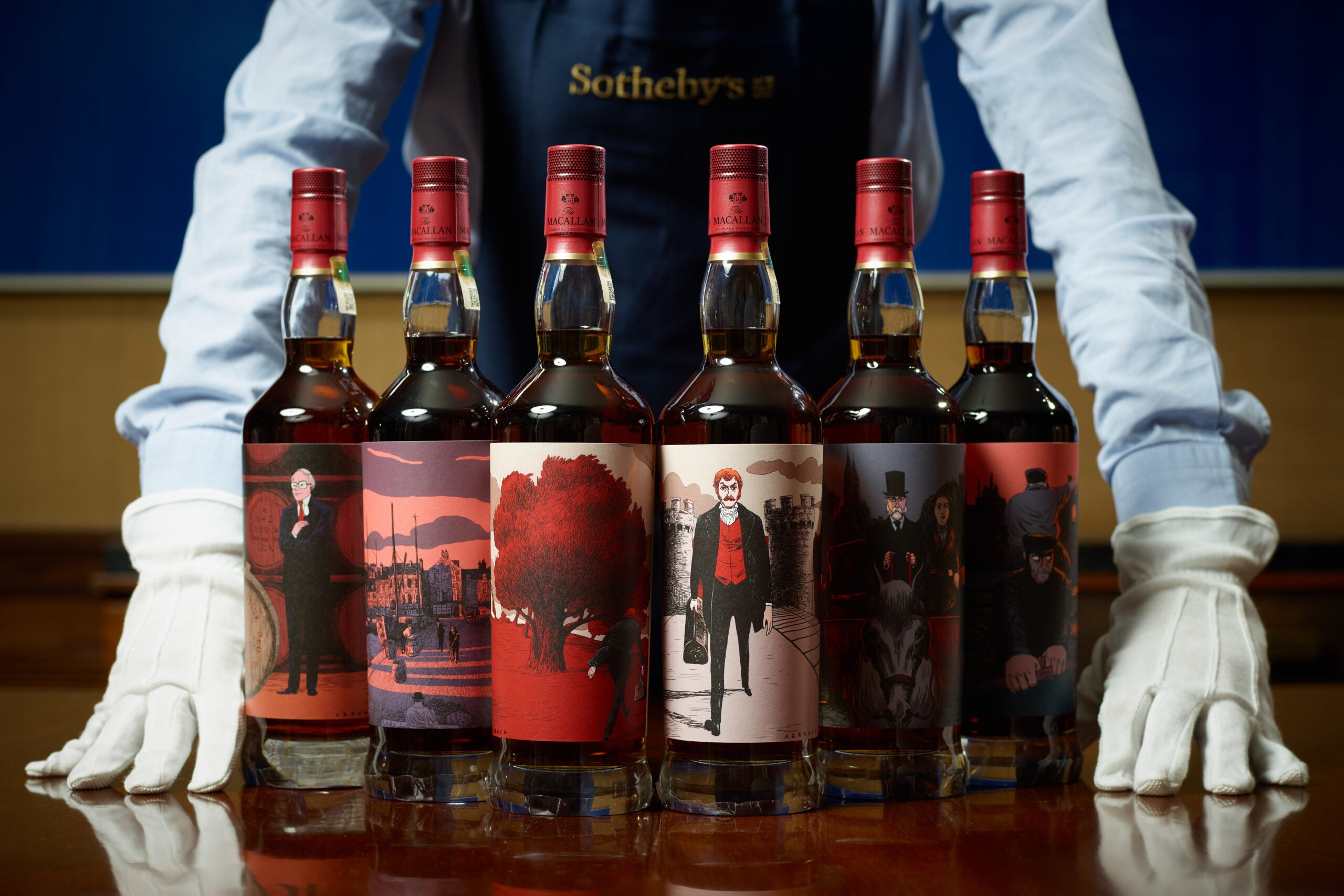 The Macallan Red Collection Sells for Almost $1m at Auction