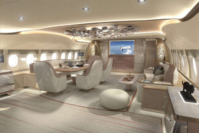 ACJ350 XWB jet is one of the most expensive in the world