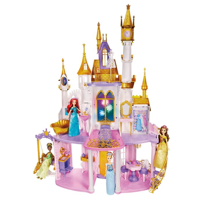 Disney Princess Ultimate Celebration Castle from Hasbro with Disney dolls