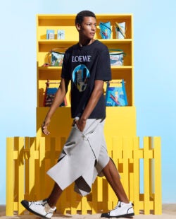 Loewe lifestyle image by Craig McDean