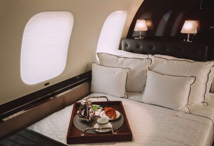 22 Private Jet Bedrooms with Luxury Interior Design