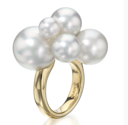 assael bubble pearl ring