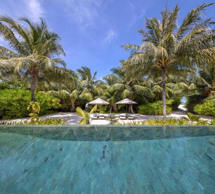 Three-Bedroom Beach Residence, Anantara Kihavah Maldives Villas - Discreet and Secure Hotel Suites