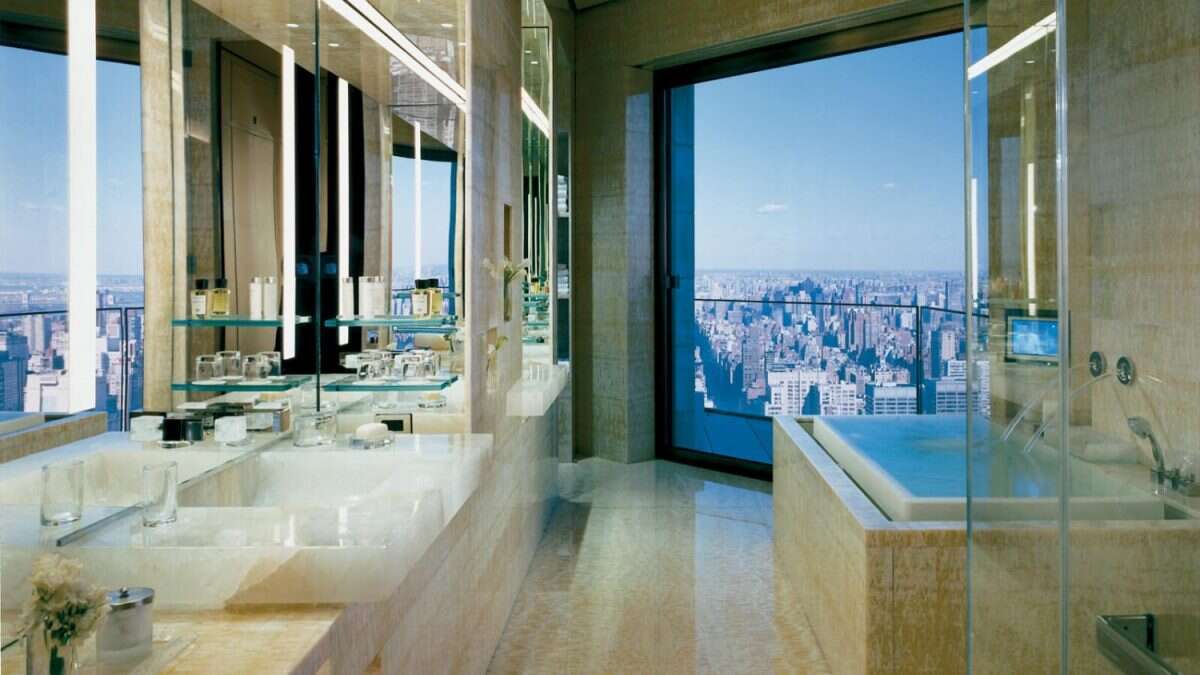 bathroom ty warner suite new york