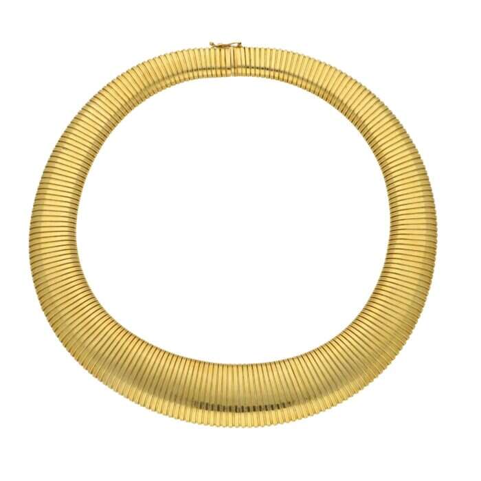 cartier gold necklace