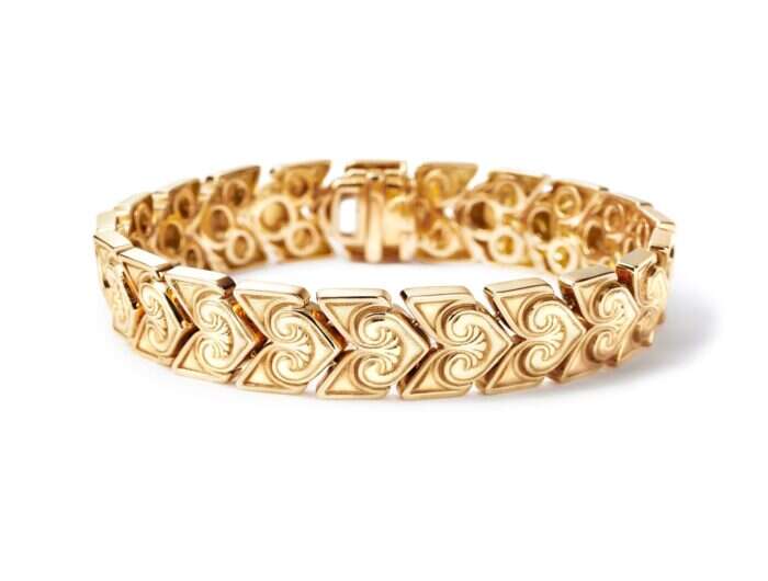 futura jewelry ethical gold bracelet