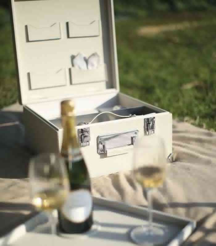 le blanc champagne case