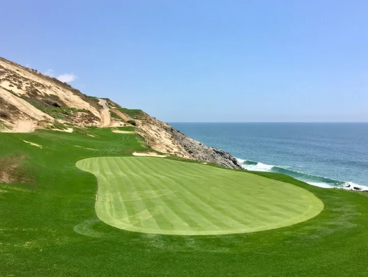 Golf course with a seaview in Cabo San Lucas, Los Cabos