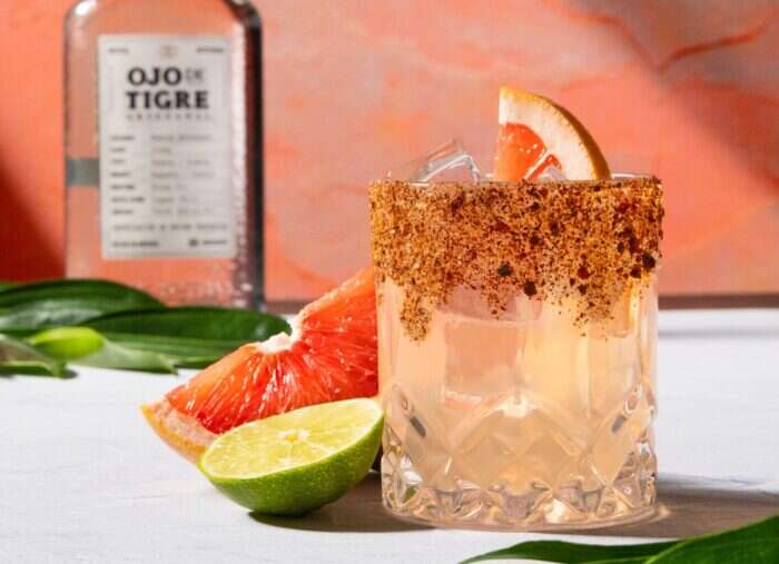 tiger margarita by Ojo de Tigre Mezcal