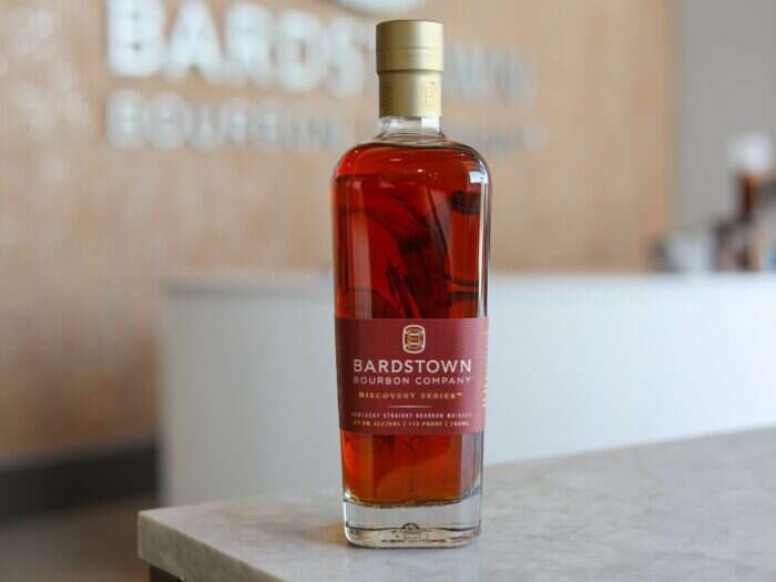 bardstown whiskey bottle