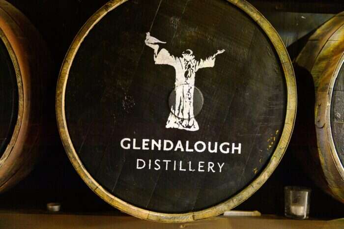 glendalough irish whiskey distillery barrel