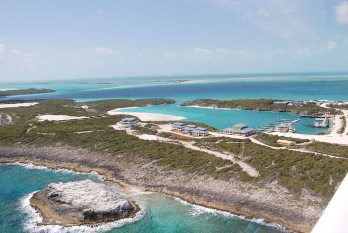 Cave Cay, a private island for sale in the Bahamas