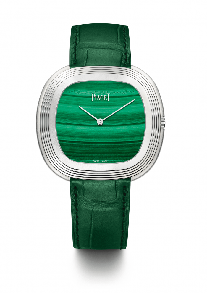 Piaget Black Tie Vintage Reedition green spring watch