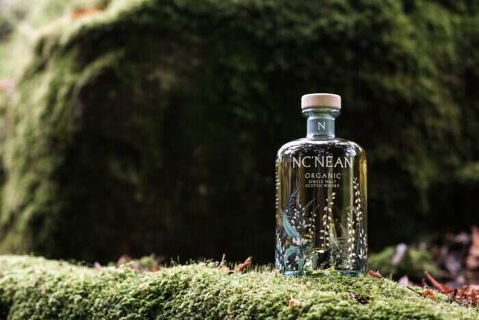 Nc'nean sustainable whisky bottle